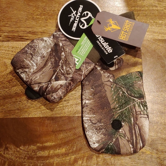 NWT Realtree Insulated ProText Hotshot Gloves - Picture 1 of 5